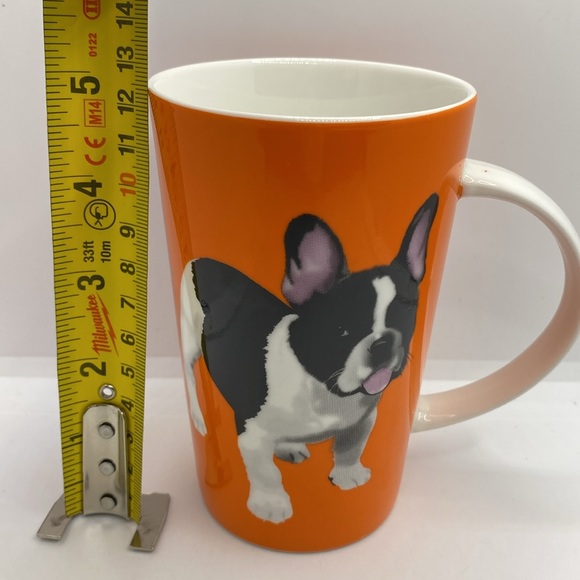 Maxwell & Williams Christopher Vine Paws Dog Puppy Mug Cup Orange - Picture 9 of 11